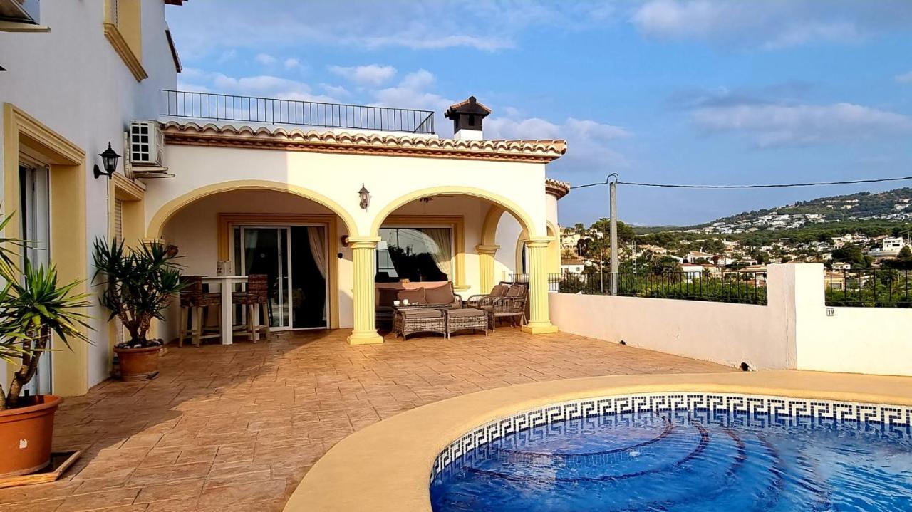 Villa Vista Mar Benissa Esterno foto