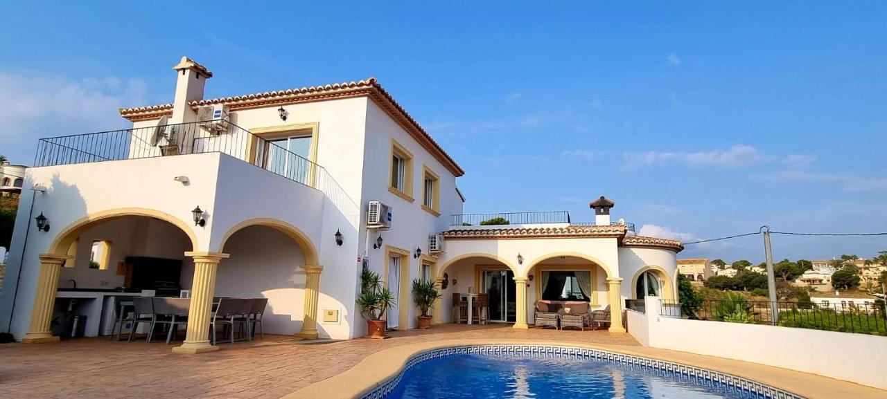 Villa Vista Mar Benissa Esterno foto