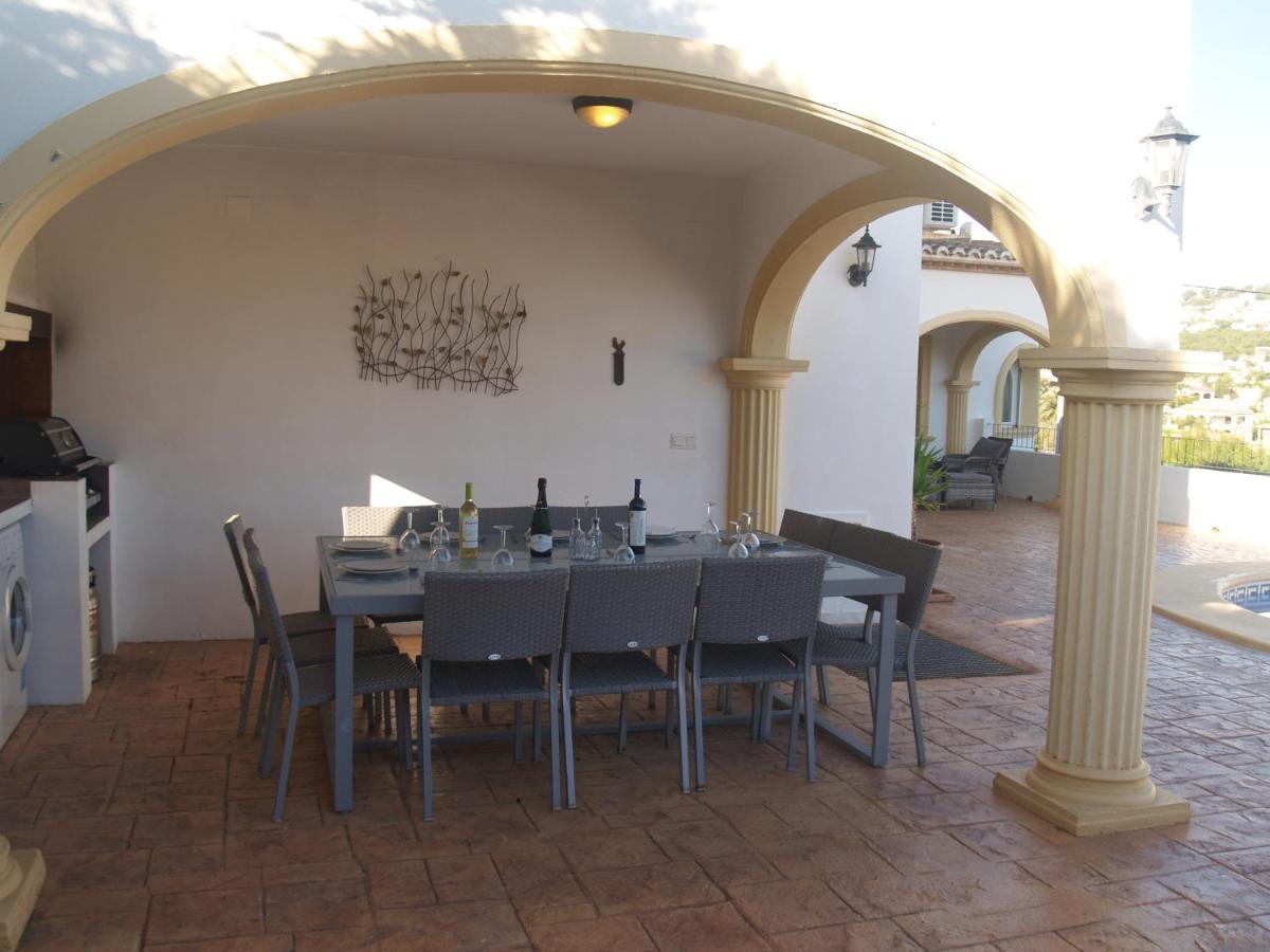 Villa Vista Mar Benissa Esterno foto